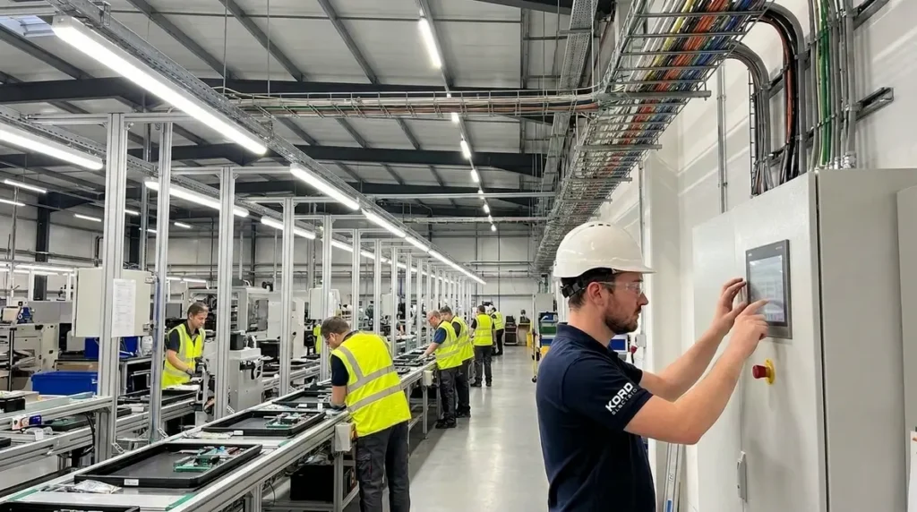 Manufacturing Facility Lighting Upgrades LED Controls