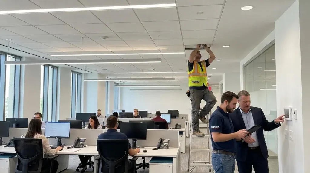 Office Lighting Retrofit Costs Benefits Energy Efficient Design