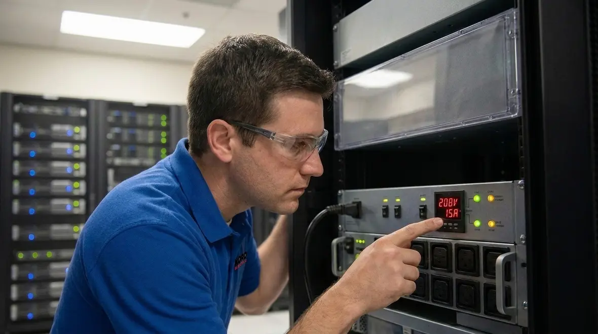 Coordinated switchgear UPS and transfer systems in a data center
