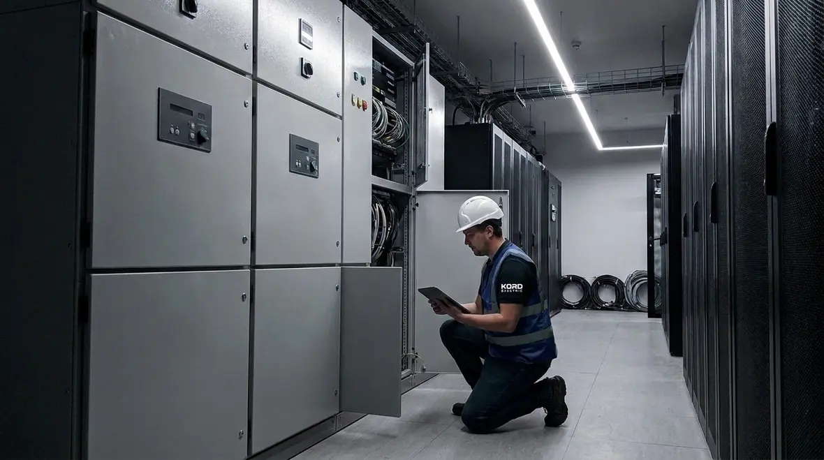 Power quality monitoring dashboard for data center reliability