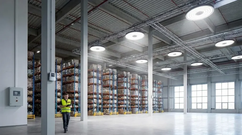 Smart Lighting Control Scheduling for Commercial Facilities