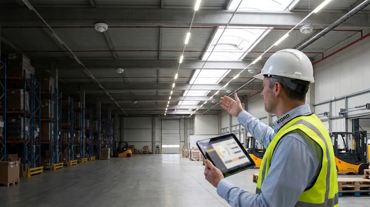 Smart Lighting Systems for Warehouses: Controls, Sensors & ROI
