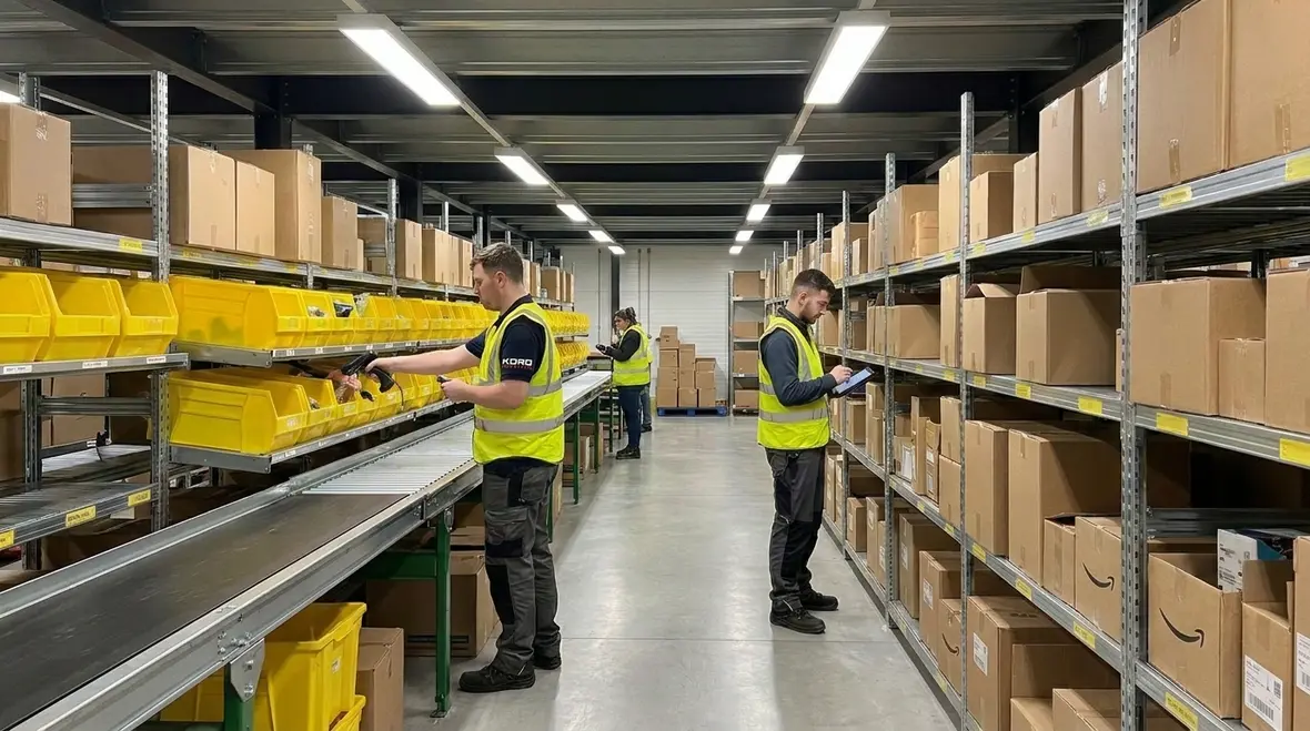 Warehouse occupancy and motion sensors managing smart lighting levels