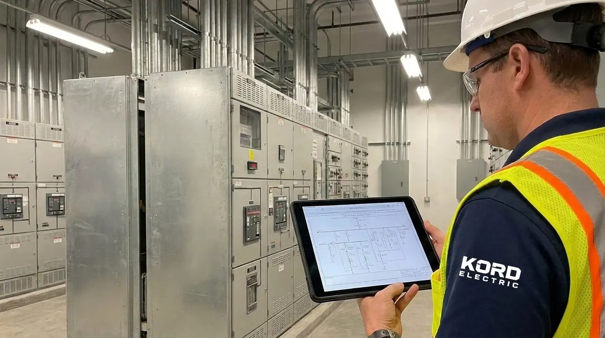 Switchgear lineups and transfer equipment supporting live critical loads