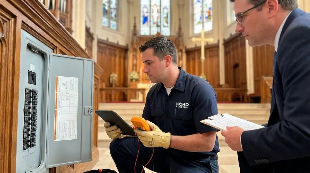 church electrical maintenance checklist