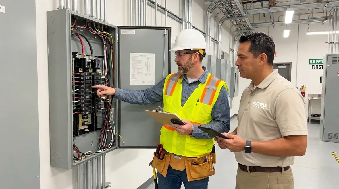 commercial electrical inspection checklist california