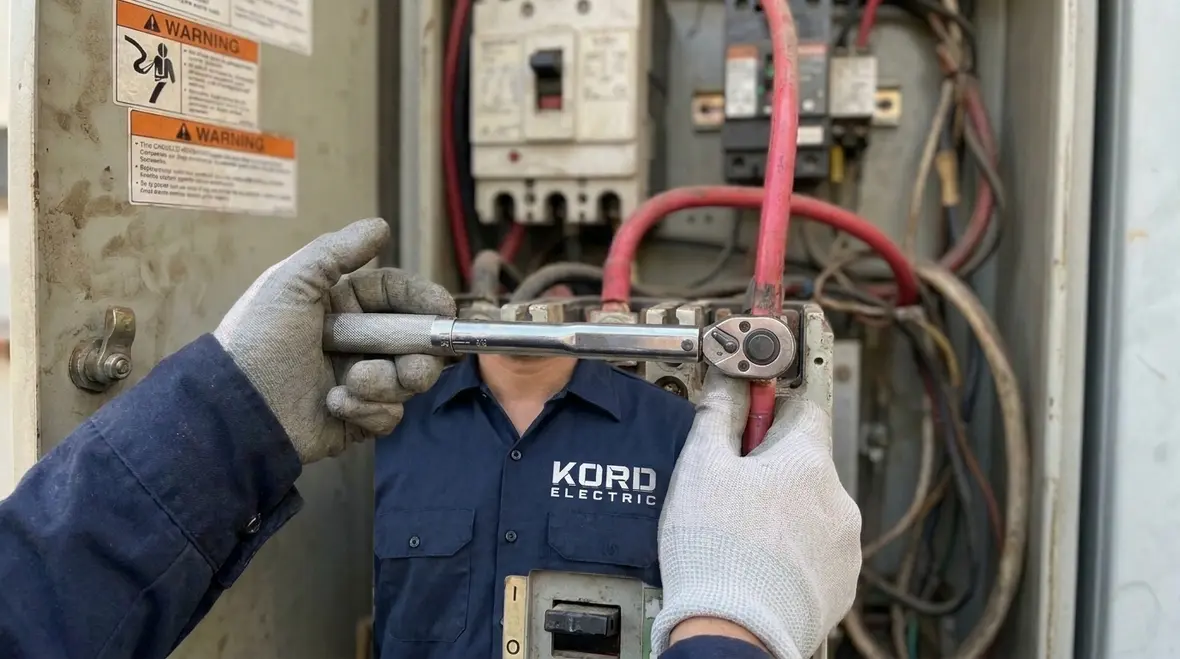 Scheduled commercial electrical maintenance plan for California facilities