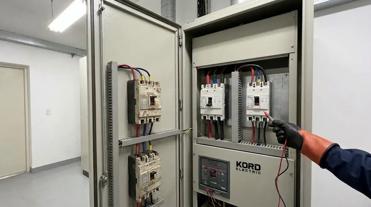 commercial electrical panel repair vs replacement
