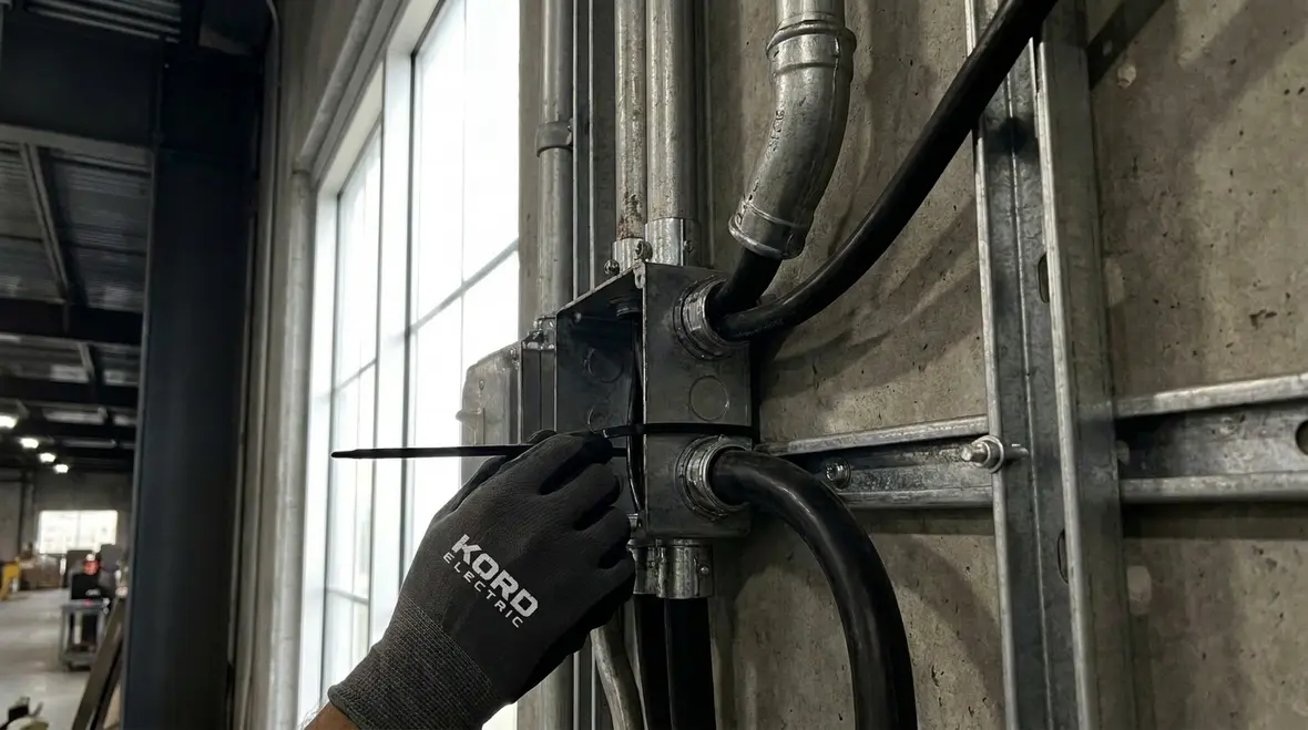 California commercial conduit and cable routing designed for harsh environments