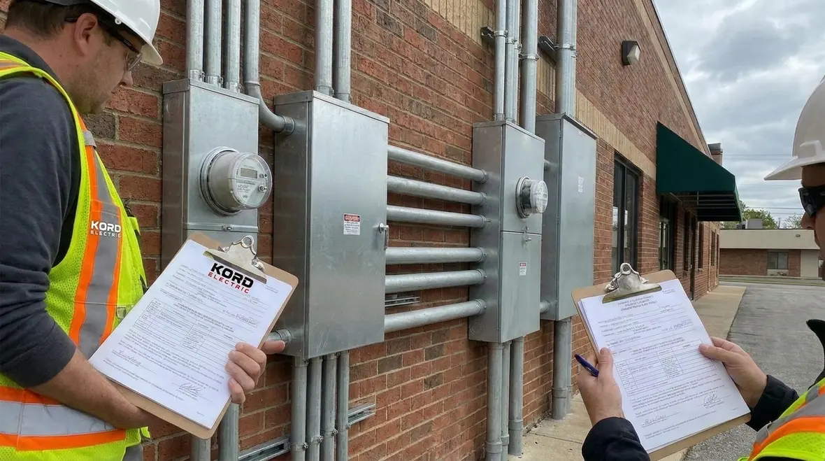 Site survey for commercial EV charger installation in California