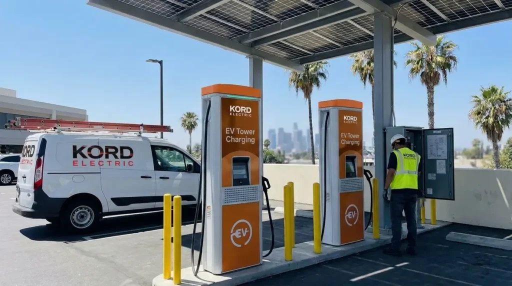 Commercial EV Charger Installation Los Angeles CA