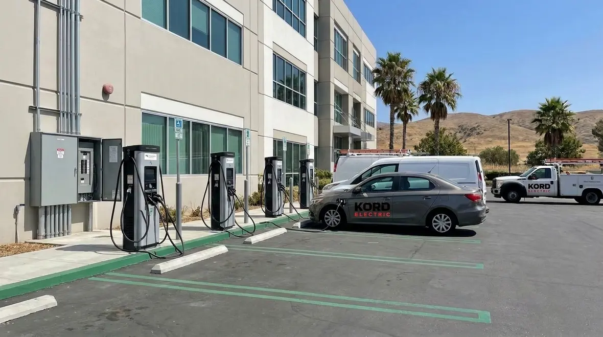 commercial ev charger rebates california