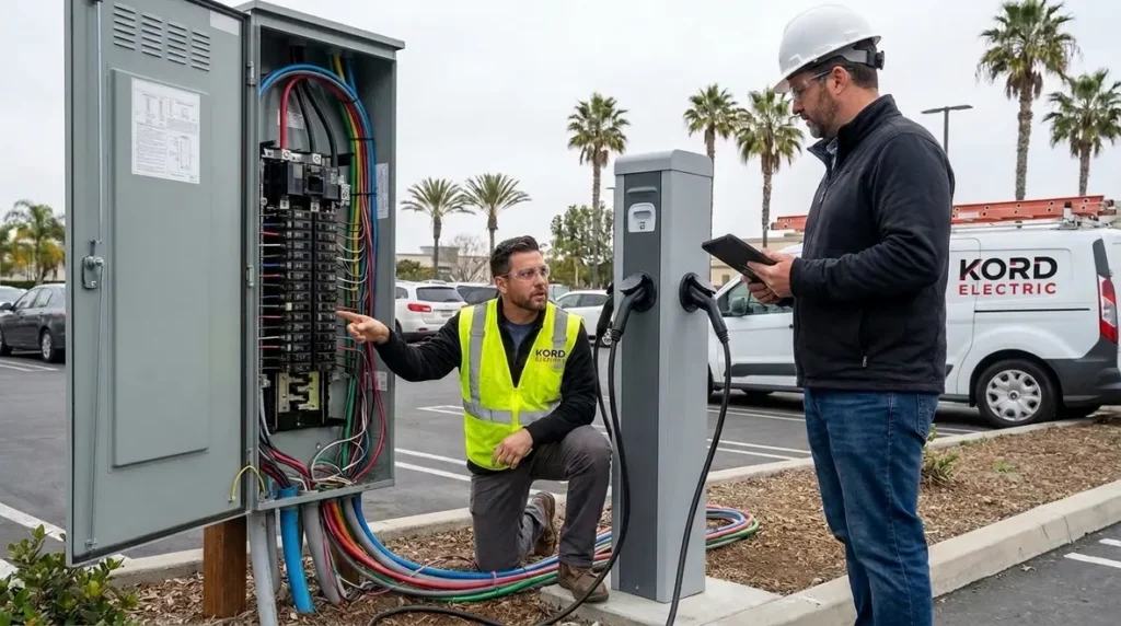 California Commercial EV Charging Electrical Requirements
