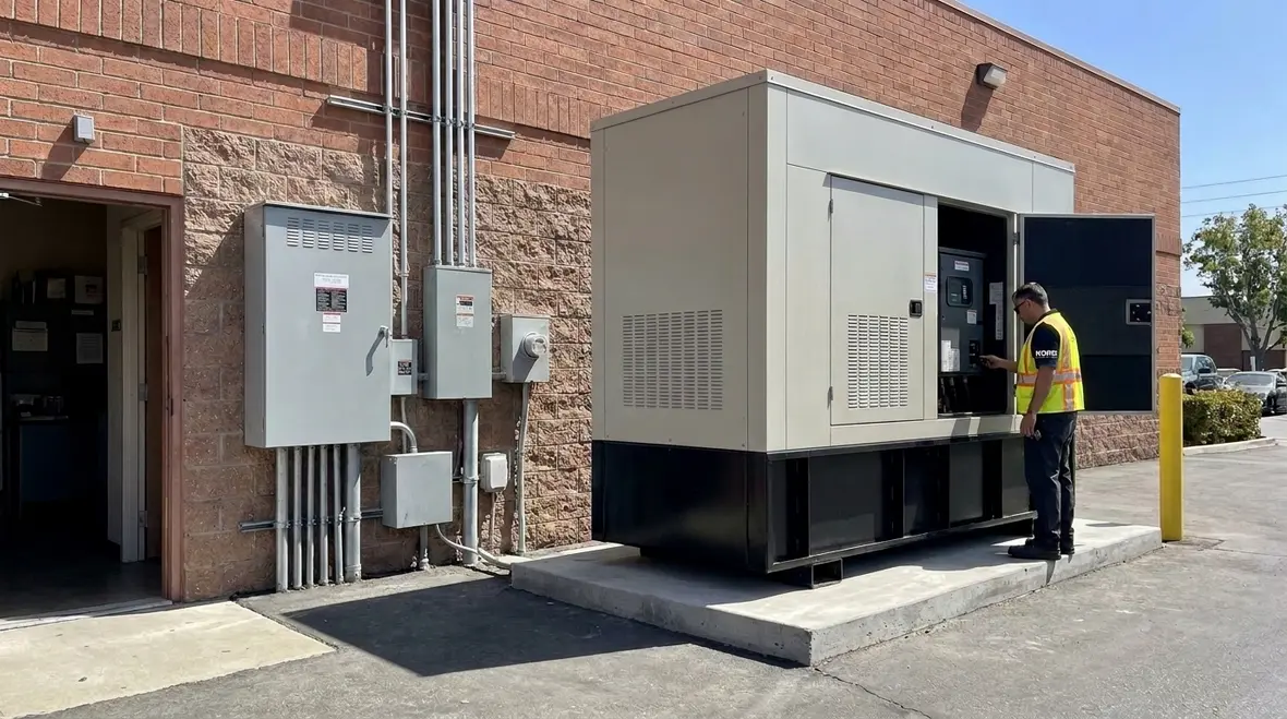 commercial generator requirements california