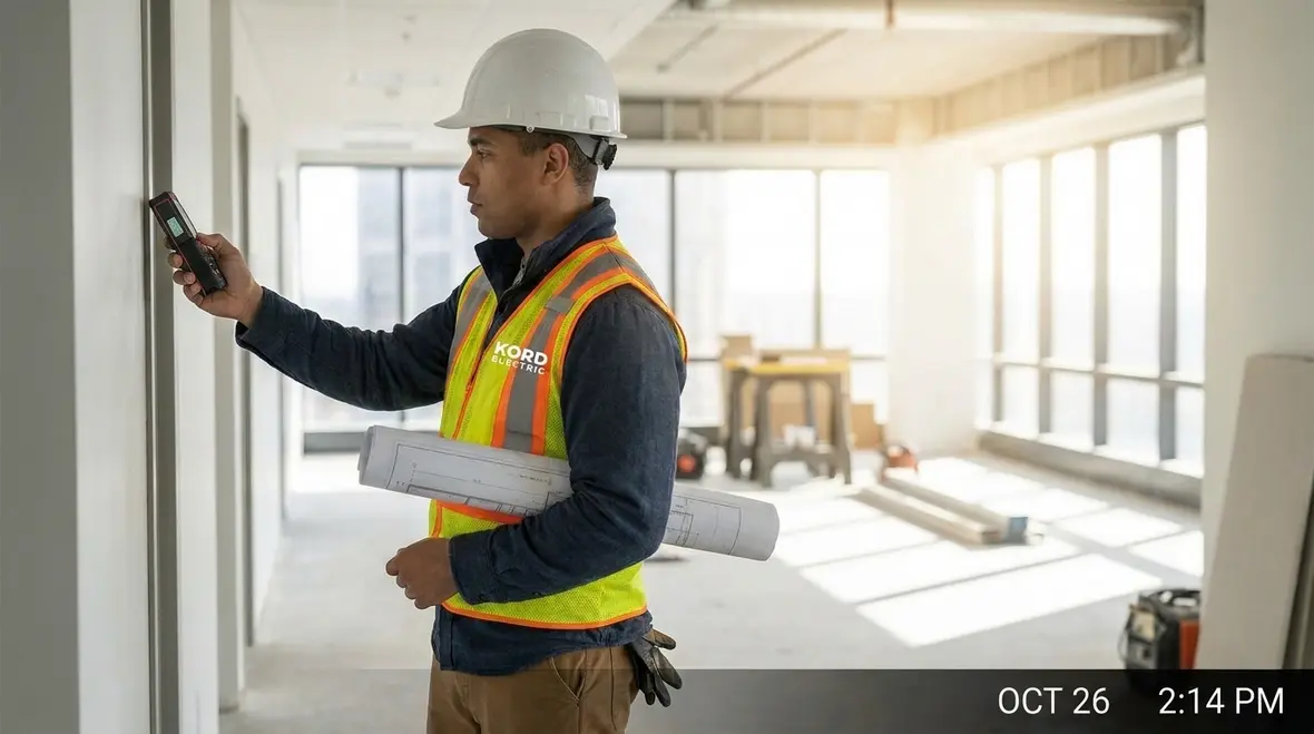 Commercial LED retrofit project in a Los Angeles warehouse