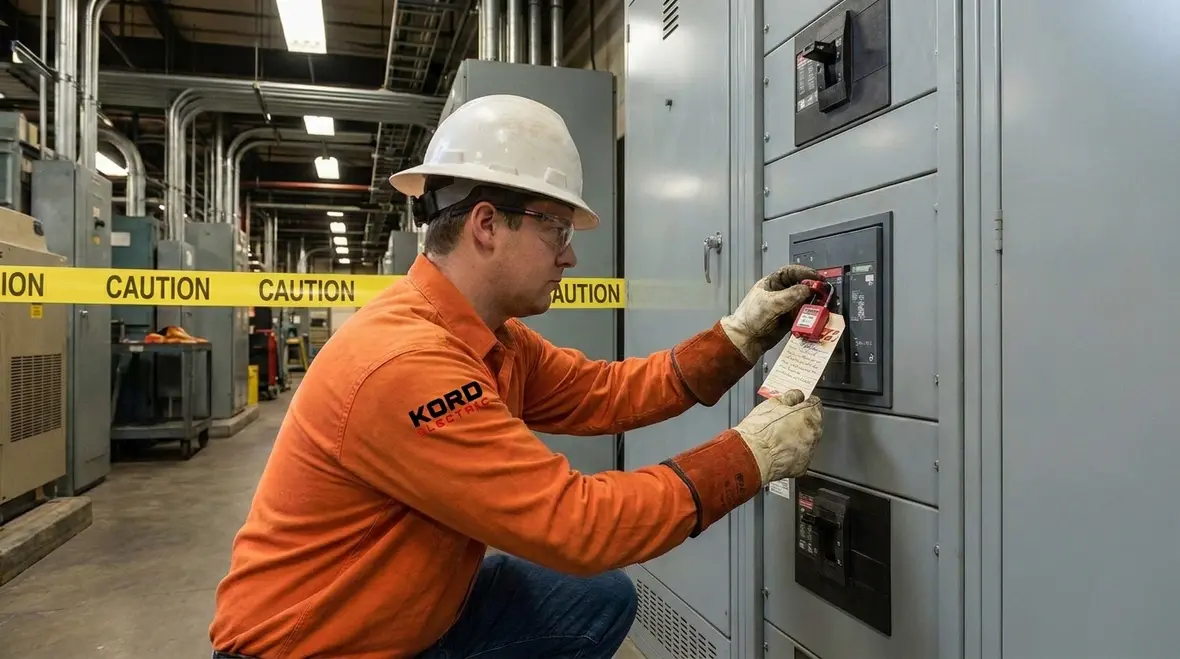 Protecting people and equipment during a commercial electrical emergency