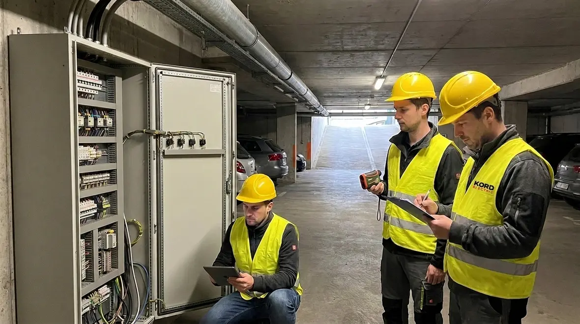 Commercial electrical infrastructure review for EV charging expansion