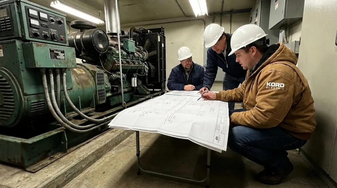 Critical commercial loads supported by layered power reliability planning