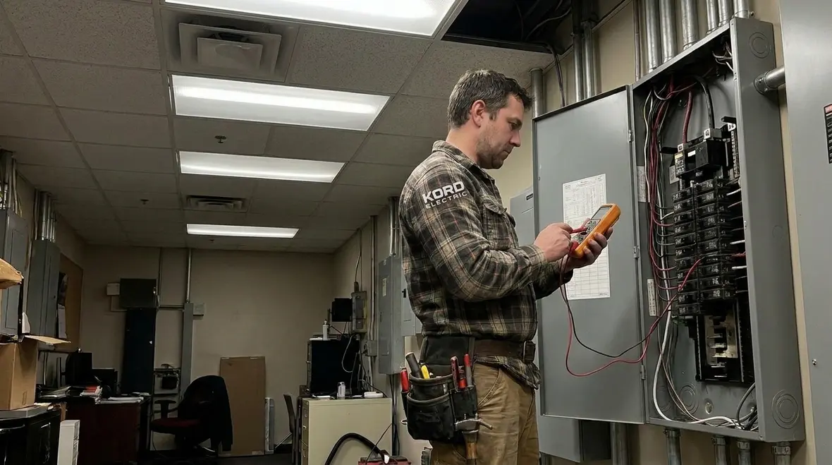 Commercial electrical panel troubleshooting to stop flickering lights and breaker trips