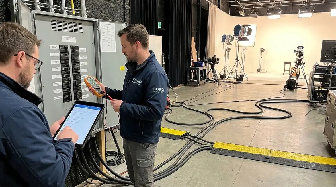 film production electrical safety checklist
