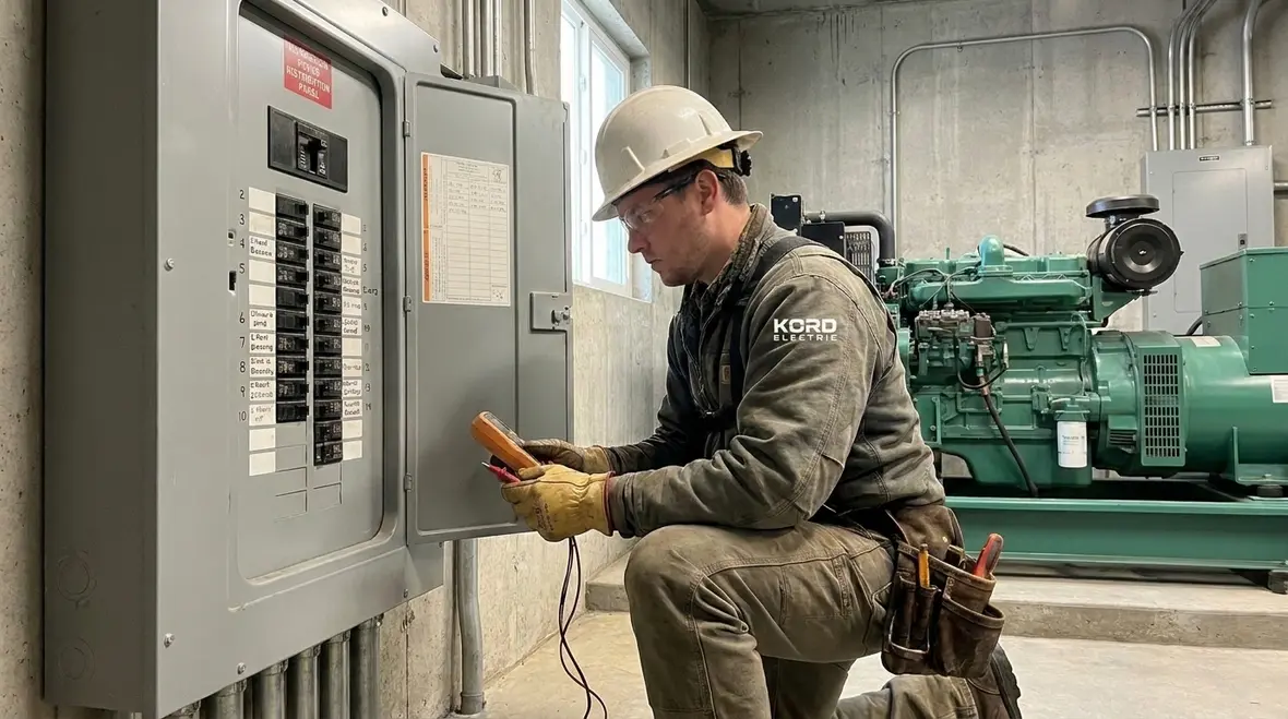 Emergency electrical systems for film studios in California