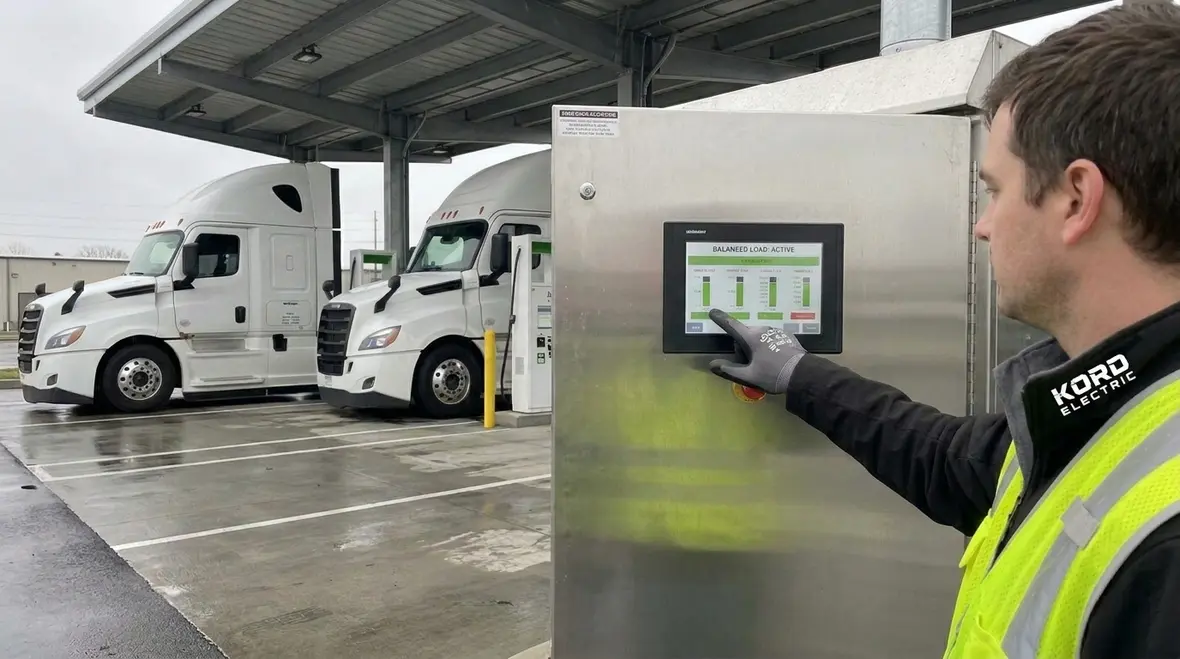 Utility coordination and permitting for fleet EV charging in California