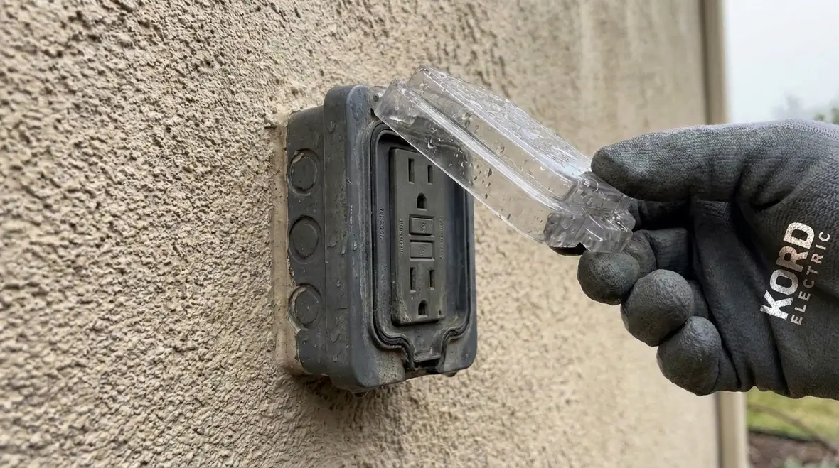 Wet and outdoor locations in a commercial facility that need GFCI protection