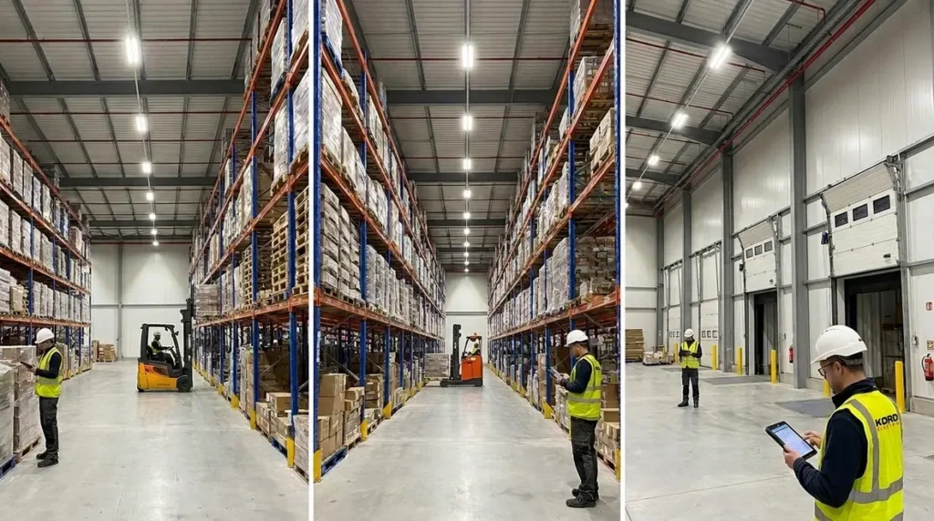 Industrial Warehouse Lighting Design and Retrofit
