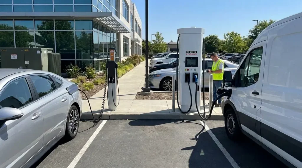Level 2 vs DC Fast Charging for Commercial Property