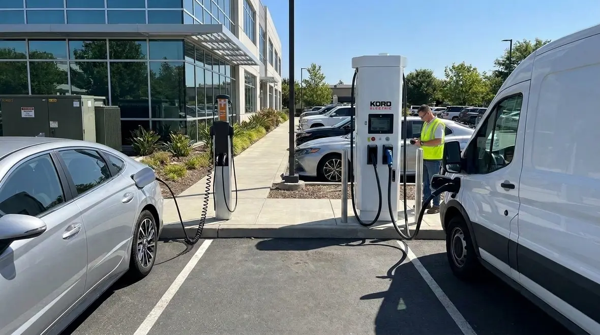 level 2 vs dc fast charging commercial property