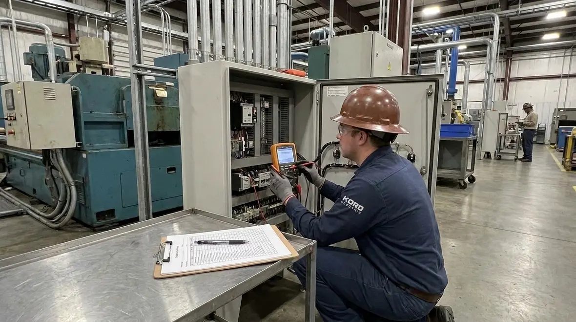 manufacturing electrical inspection checklist