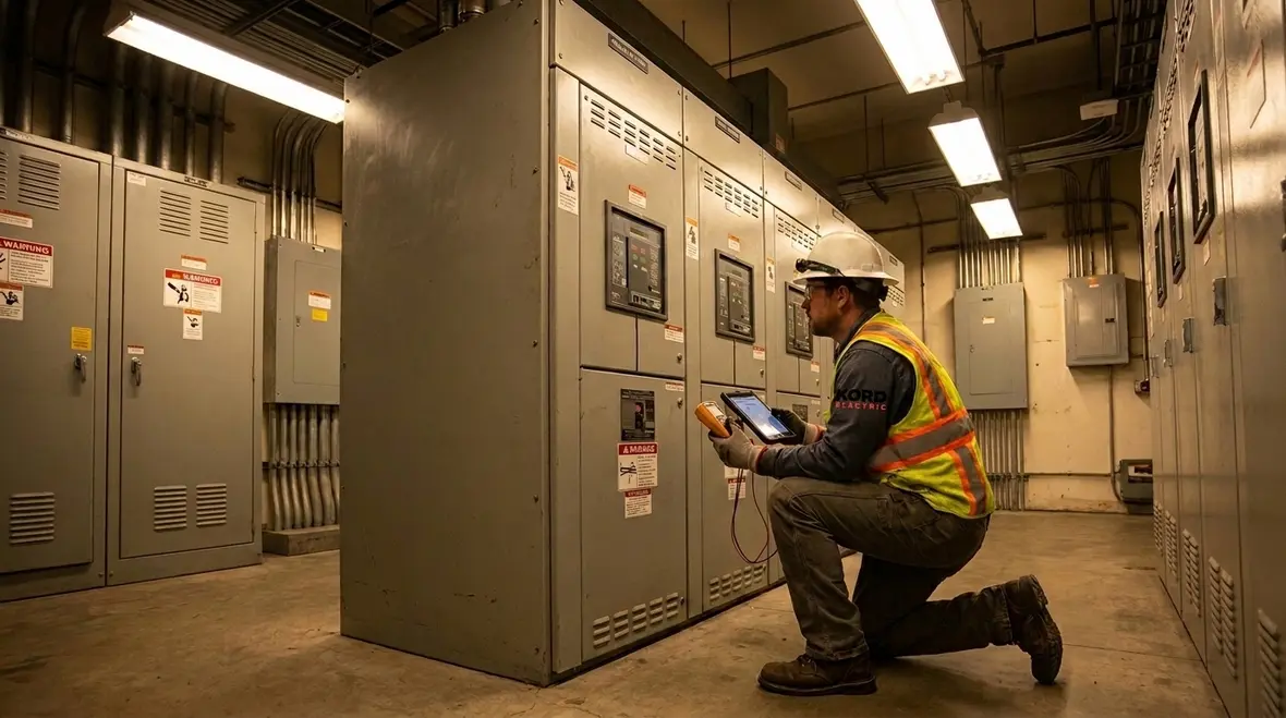 Medium voltage electrical systems for commercial buildings