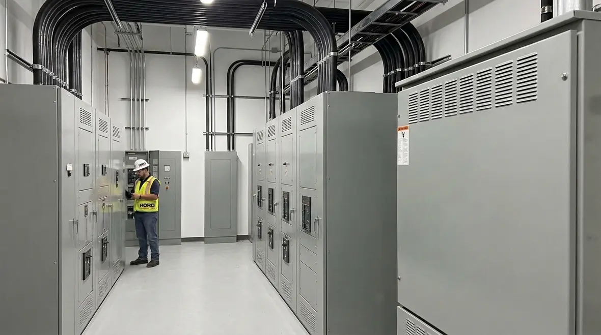 medium voltage electrical systems commercial buildings