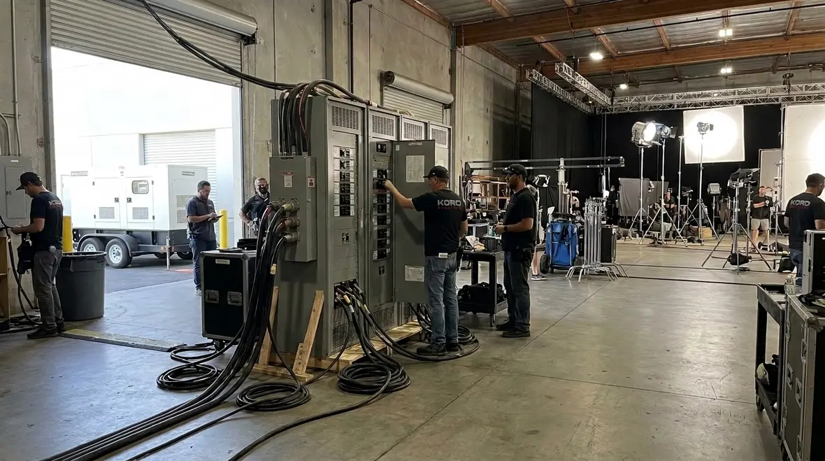 production studio electrical requirements los angeles