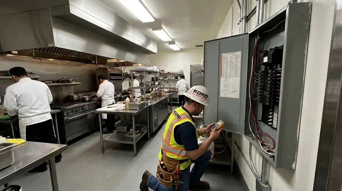 restaurant electrical code requirements los angeles
