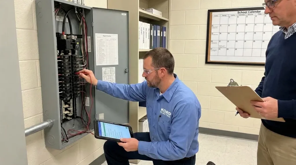 School Electrical Maintenance Checklist Guide