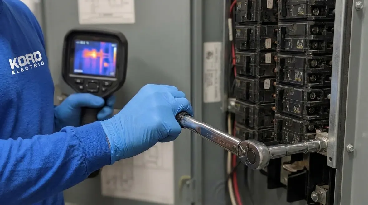 Grounding, bonding, and life safety circuits in a school electrical room