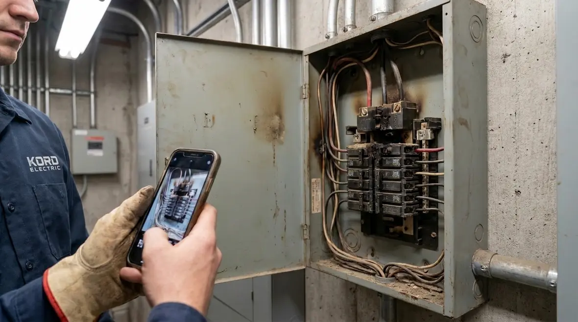 signs commercial electrical panel needs replacement