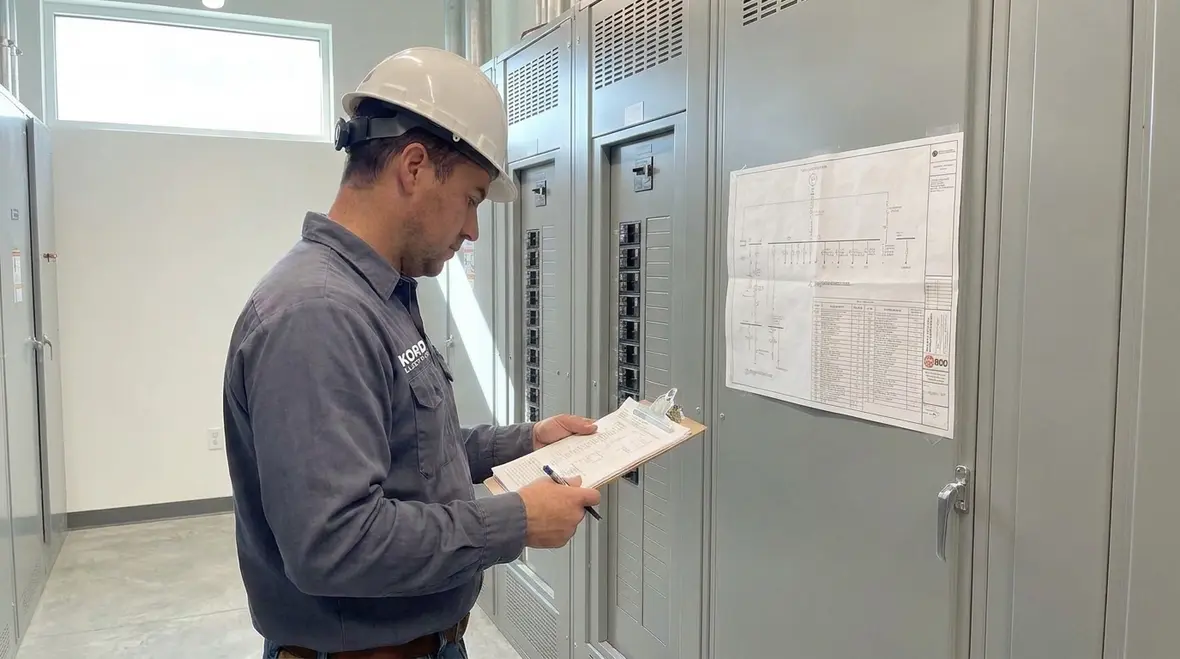 Commercial electrical inspection baseline in Los Angeles property
