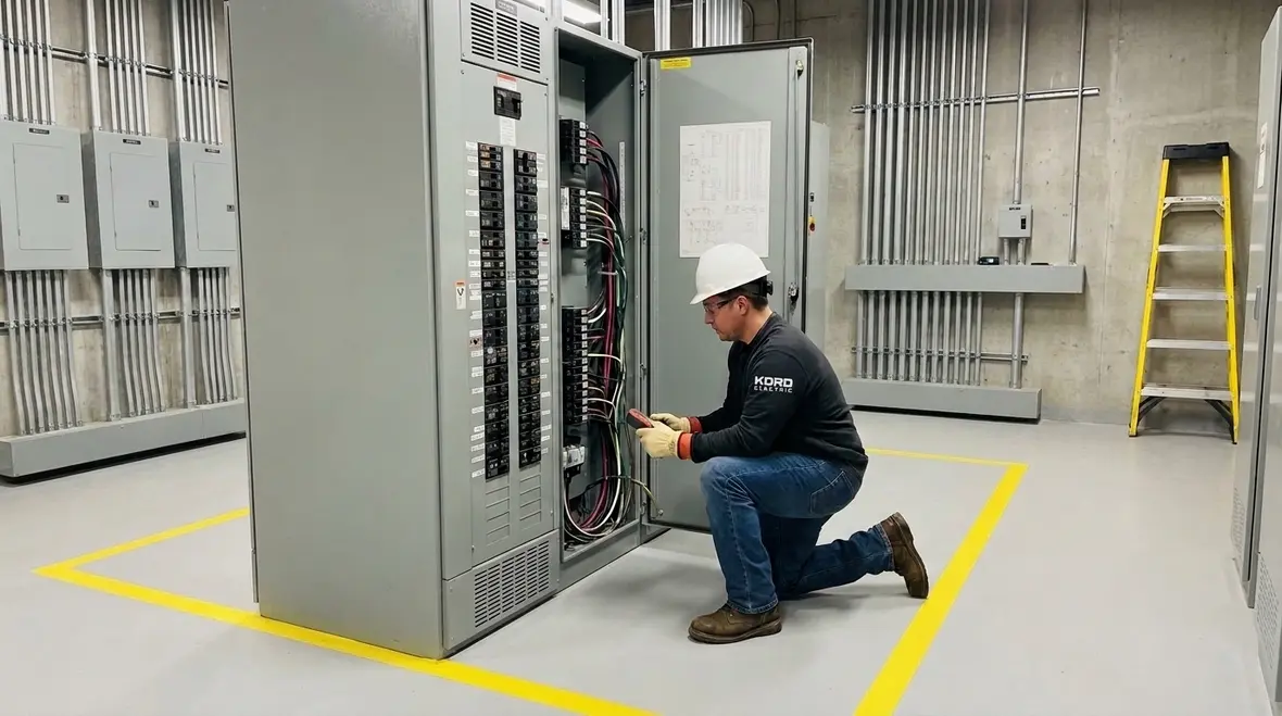 NEC 110.53 conductor working space
