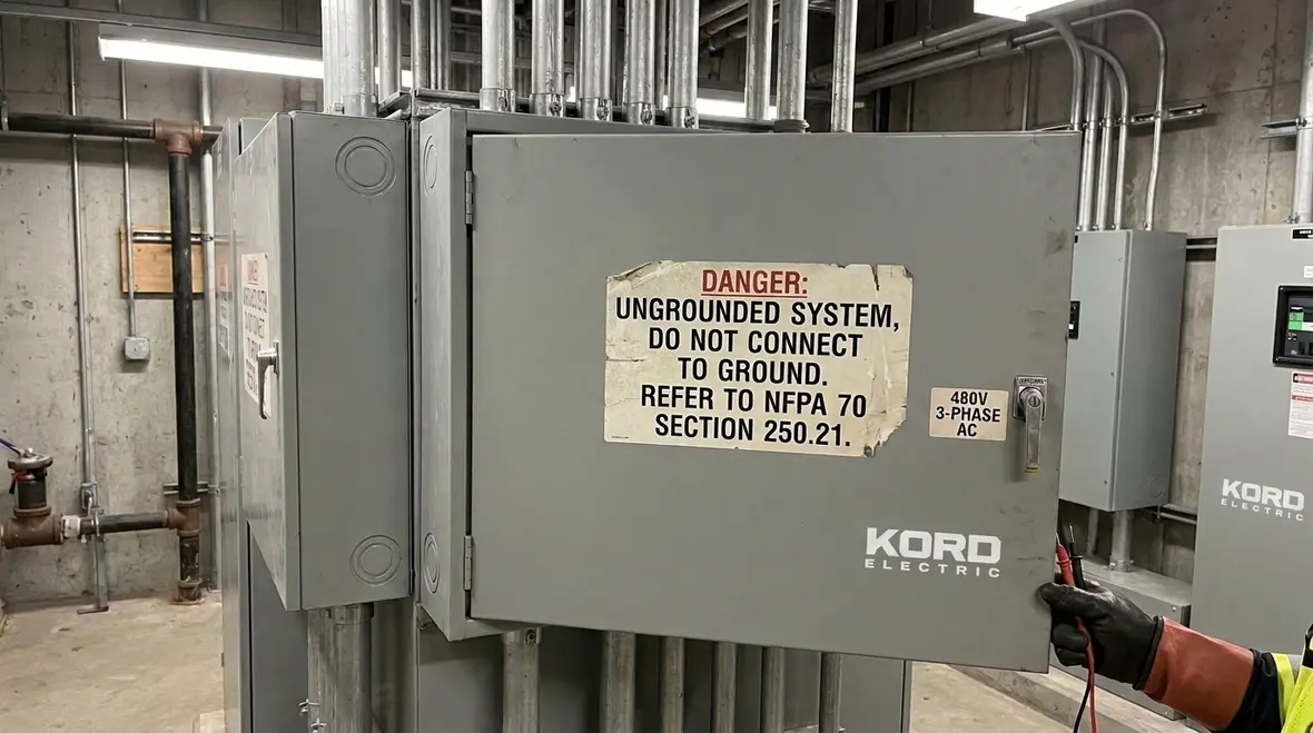 NEC AC systems not grounded