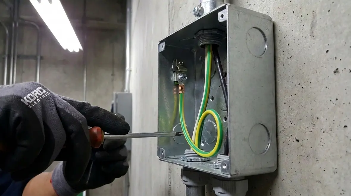 NEC EGC boxes attachment