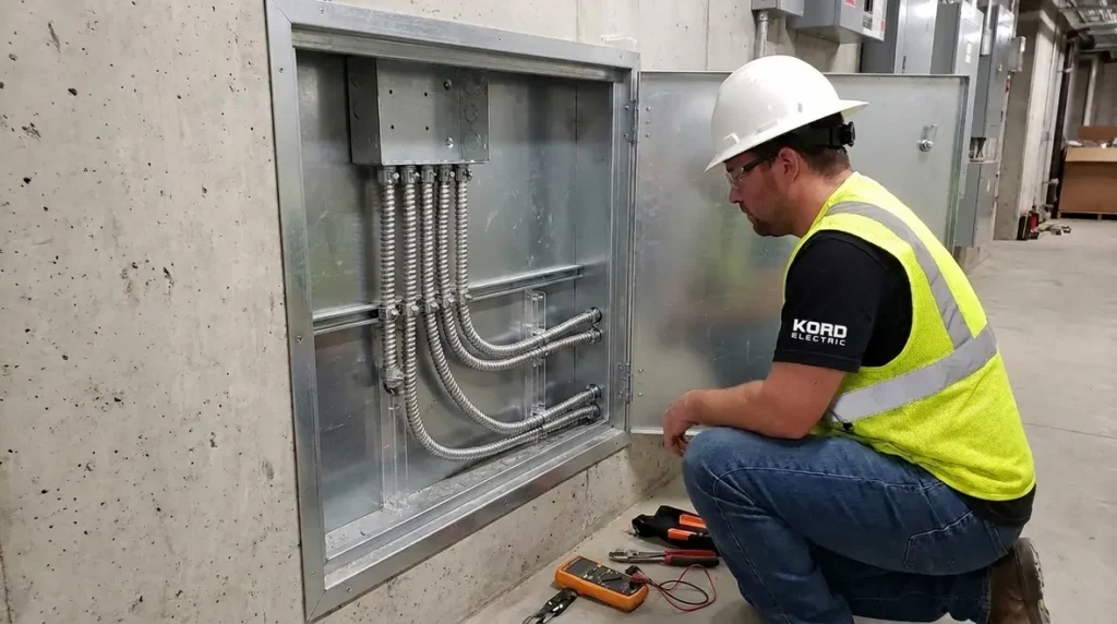 NEC FMC Access Panels and NFPA 70 305.33 Compliance
