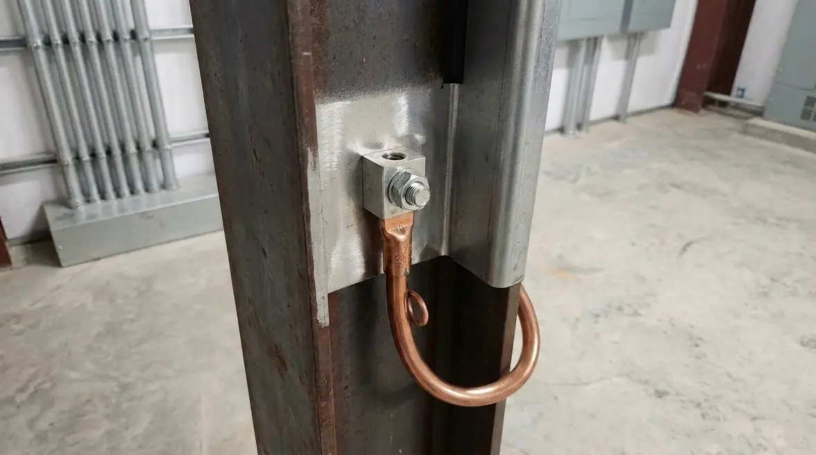 NEC GEC bonding jumper connections