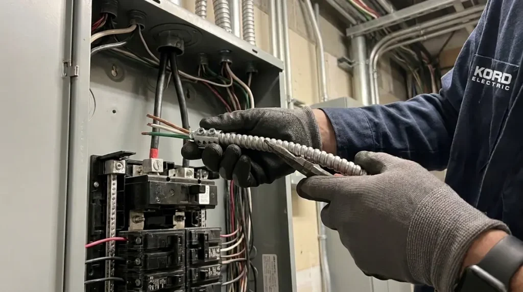 NFPA 70 Section 322.104 Guide for NEC MC Cable Conductors