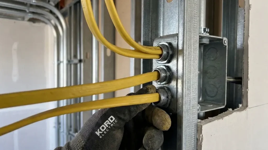 NEC NM Cable Boxes Fittings and NFPA 70 320.40 Explained