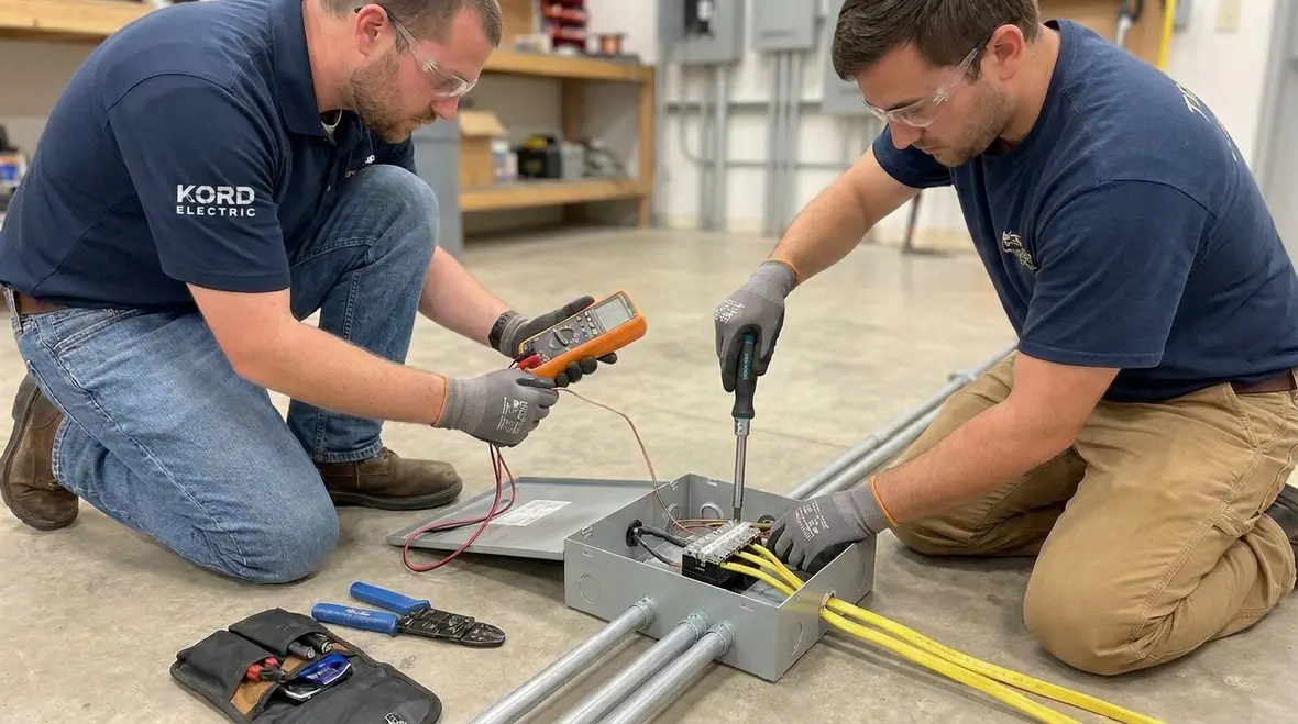 Grounding path verification for NEC NM cable in a commercial facility