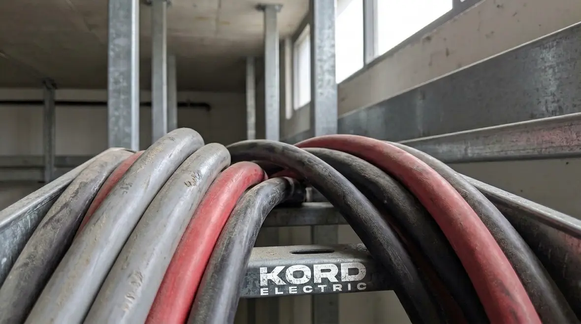 SEC cable insulation in a commercial cable tray installation