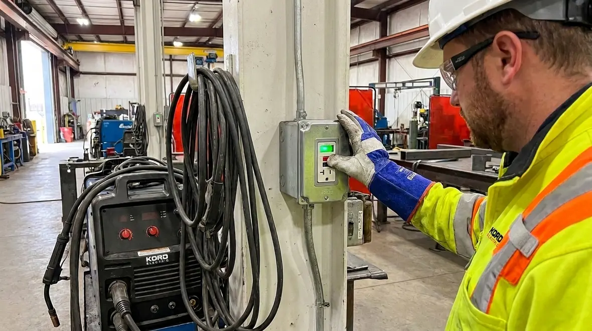 NEC Section 630.8 welding GFCI personnel protection