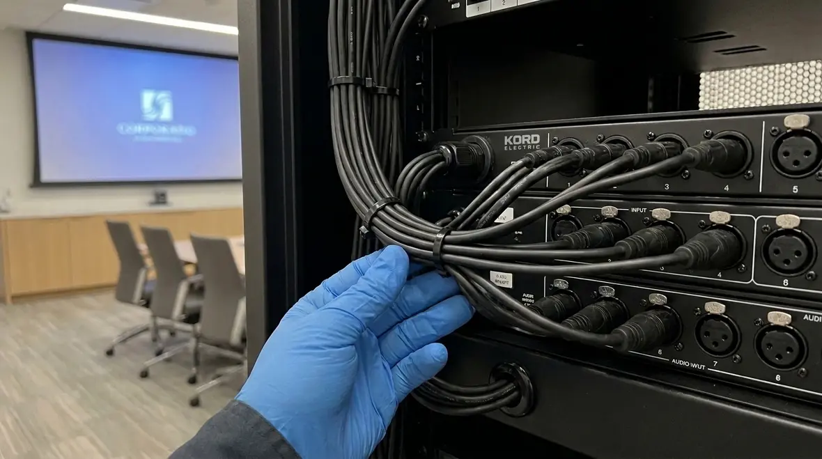 NEC Section 640.42 audio equipment flexible cord use